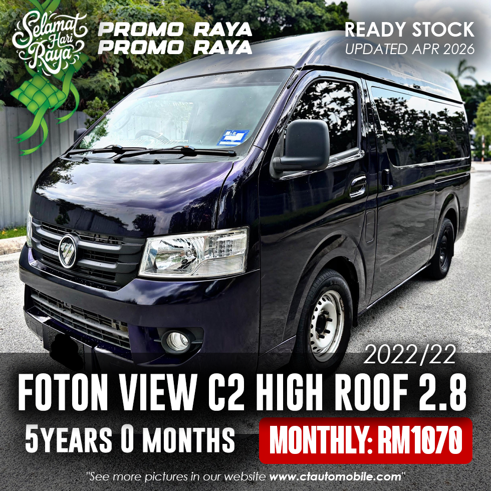 FOTON VIEW C2 HIGH ROOF 2.8